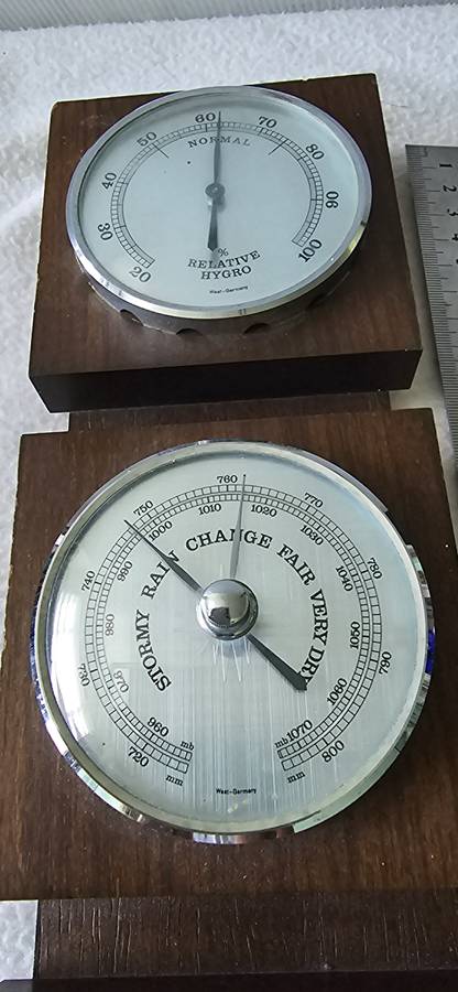 VINTAGE WEATHER STATION (MADE IN WEST GERMANY)