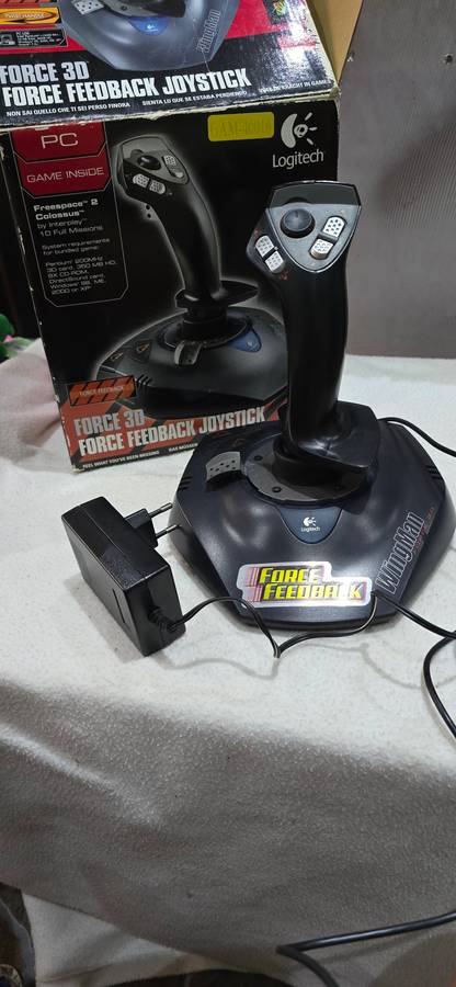 LOGITECH 3D FORCE FEEDBACK JOYSTICL
