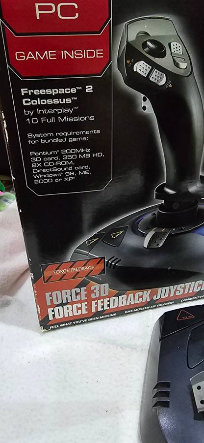 LOGITECH 3D FORCE FEEDBACK JOYSTICL