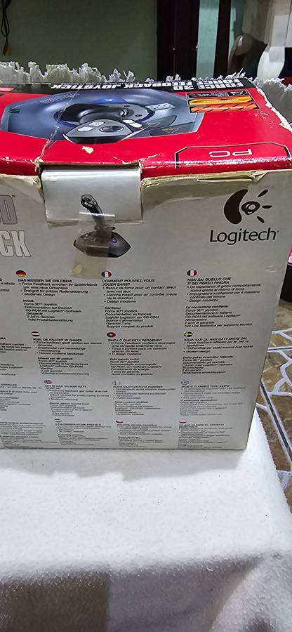 LOGITECH 3D FORCE FEEDBACK JOYSTICL
