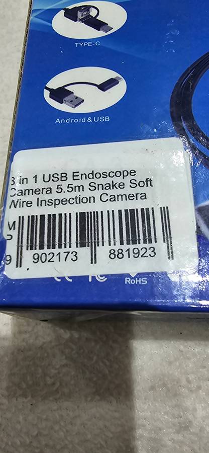 3 IN 1 TYPE-C & MICRO USB & PC ENDESCOPE