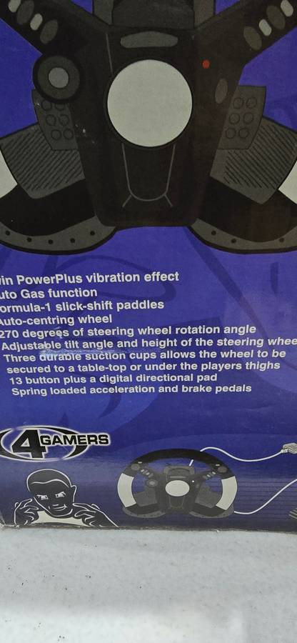 PRO DRIVER R GAMERS(NAMVO AND NEGCON COMPATIBLE)