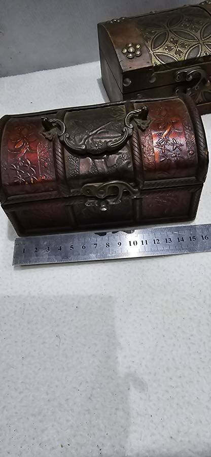 3 PIECE WOODEN JEWELRY BOX