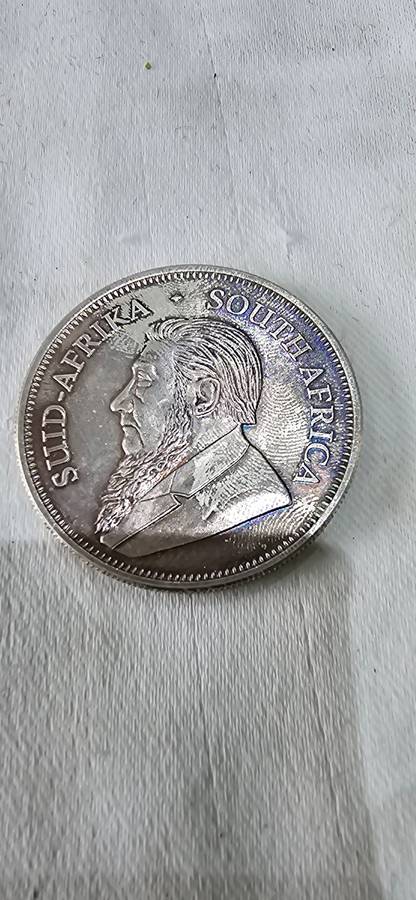 2019 1oz FINE SILVER KRUGER RAND COI