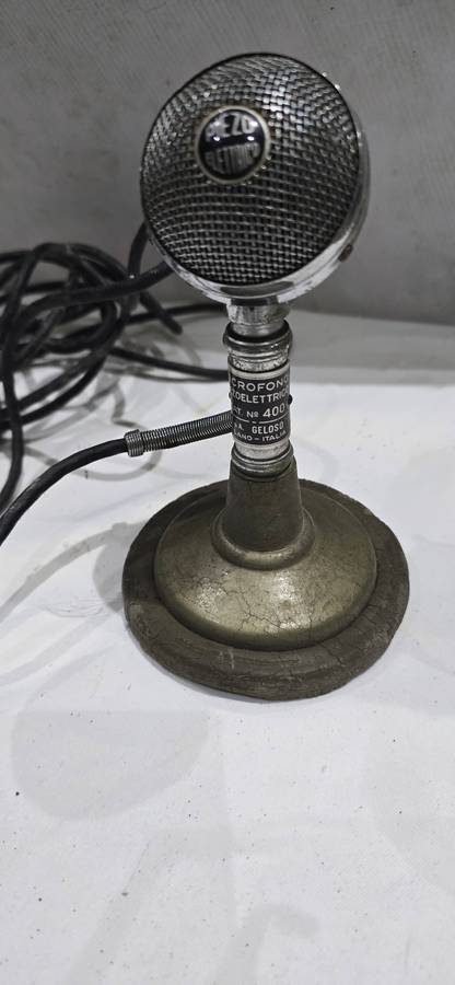 1950's OLD  ITALIAN MICROPHONE
