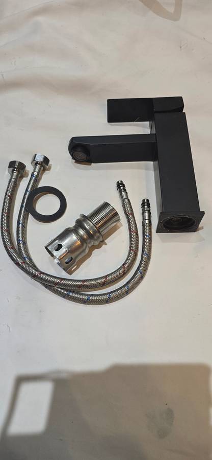 STAINLESS STEEL BASIN MIXER FAUCET(BLACK)