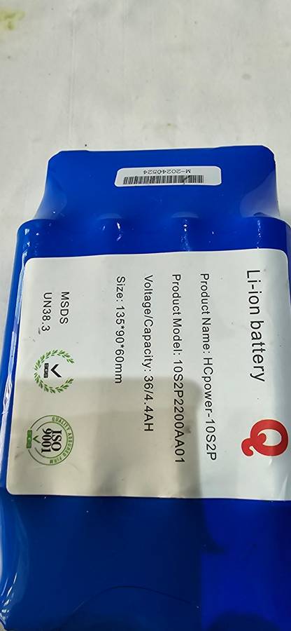 36/4 .4AH LI-ION BATTERY