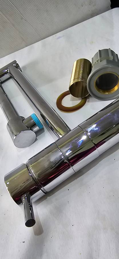 FOLDING ARMS STAINLESS STEEL KITCHEN FAUCET