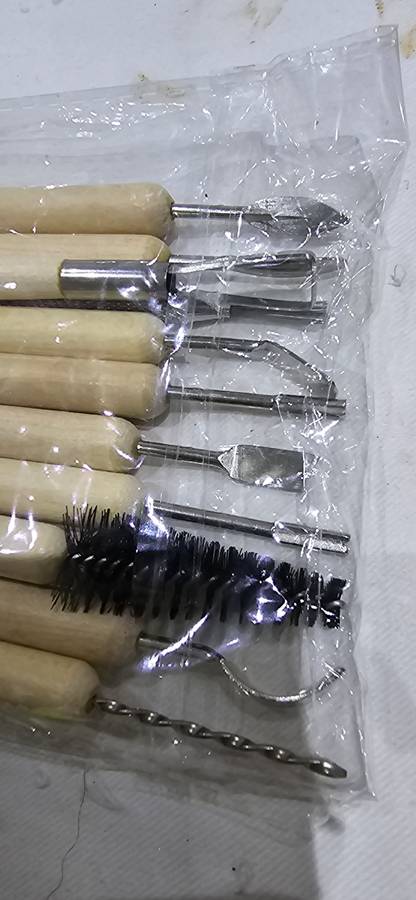 11 PIECE ASSORTMENT CARVING TOOLS(REVERSIBLE USAGE)