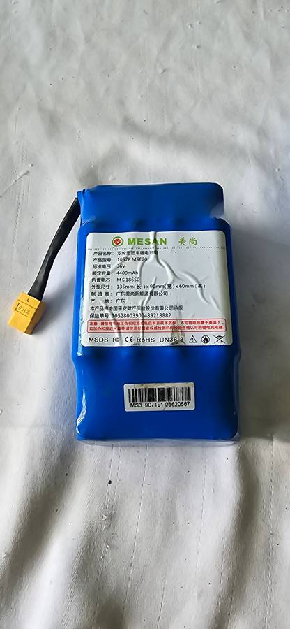 36V ELECTRONIC BATTERY