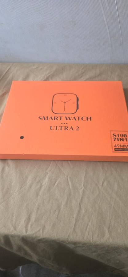 S100 ULTRA 2 SMART WATCH WITH 7 CHANGEABLE STRAPS