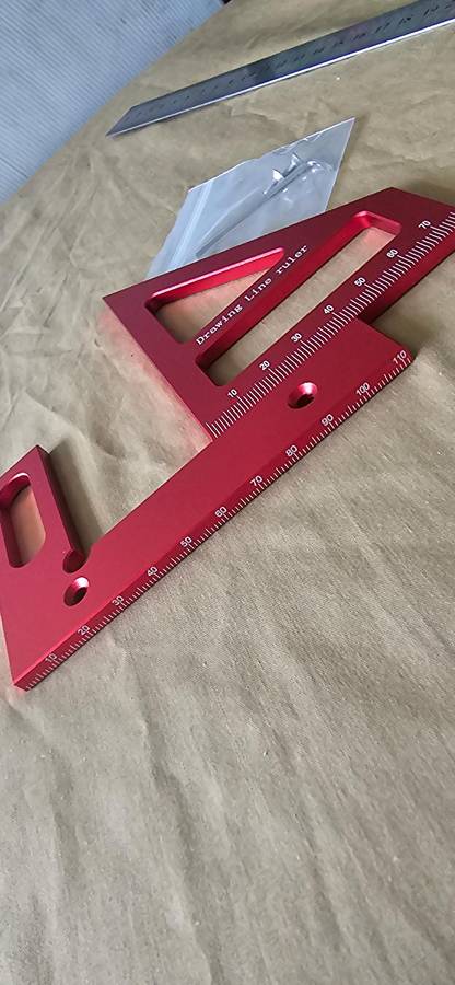 DRAWING LINE RULER(ALUMINIUM)