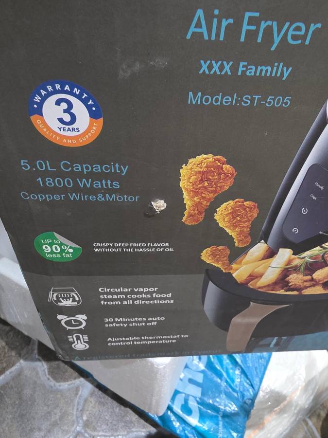 1800 WATTS AIR FRYER