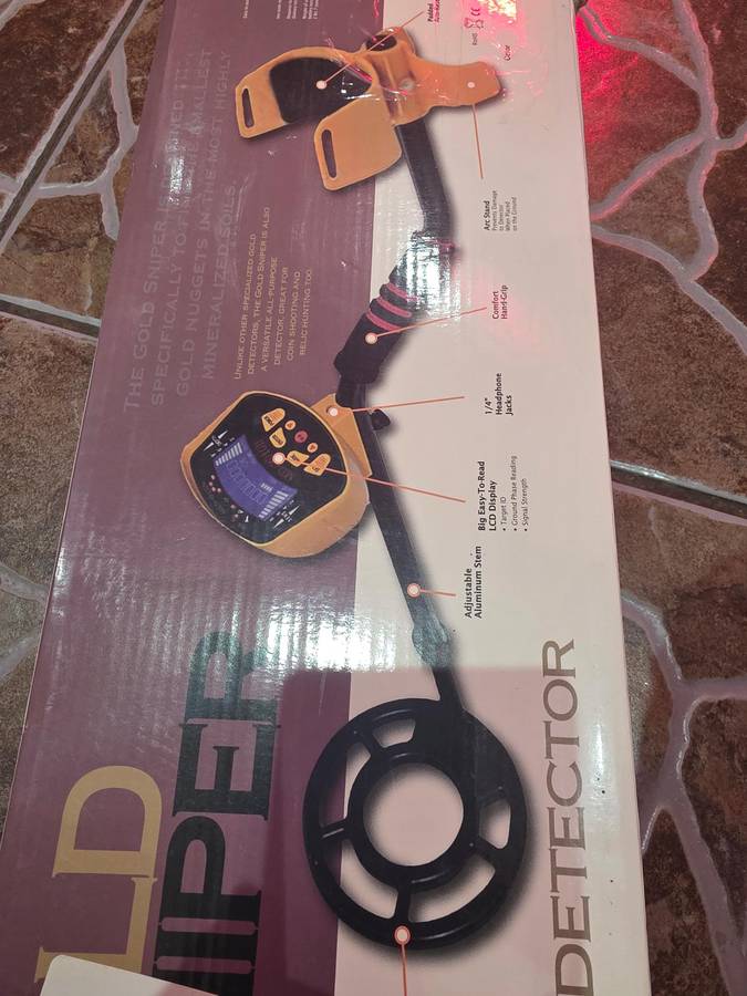 GOLD SNIPER METAL DETECTOR