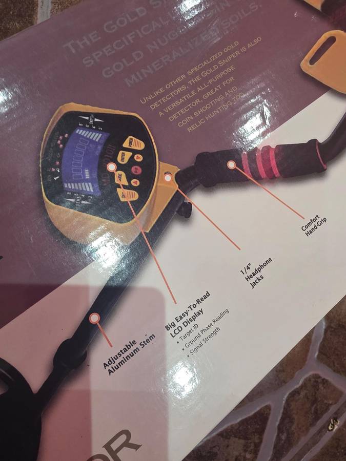 GOLD SNIPER METAL DETECTOR