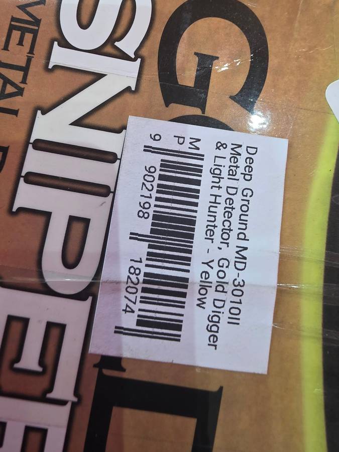 GOLD SNIPER METAL DETECTOR