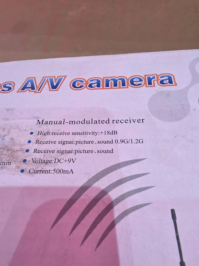 WIRELESS AV CAMERA SET