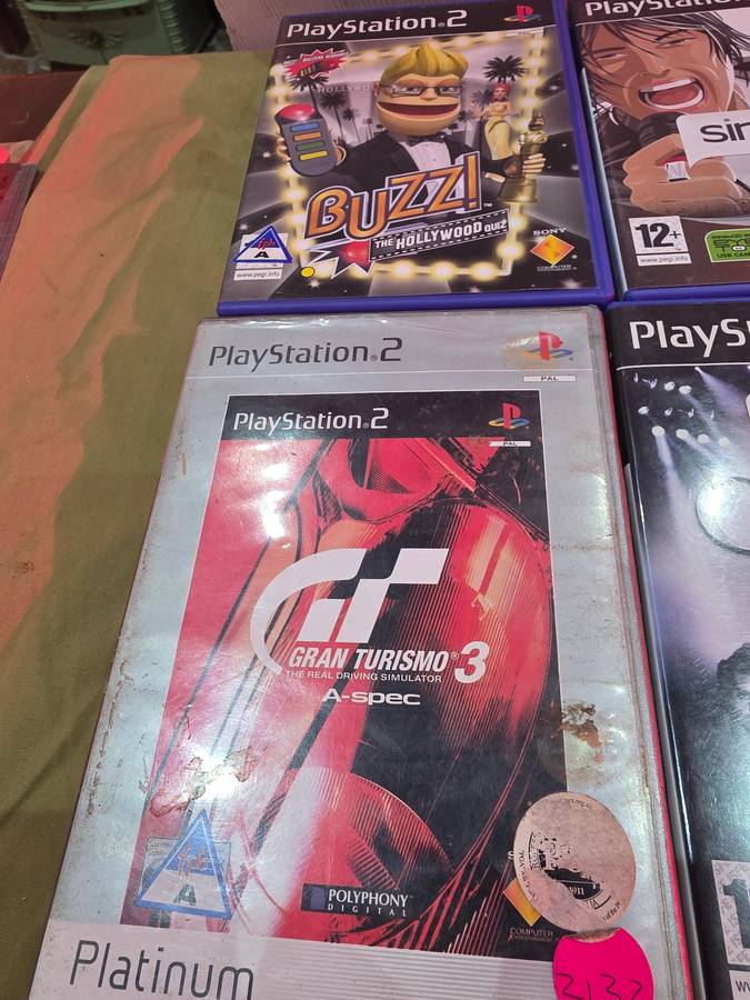 6 X PLAYSTATION 2 GAME DISCS