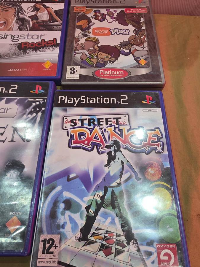 6 X PLAYSTATION 2 GAME DISCS