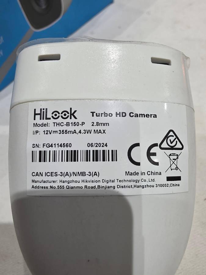 HI-LOOK TURBO INDOOR/ OUTDOOR BULLET CAMERA