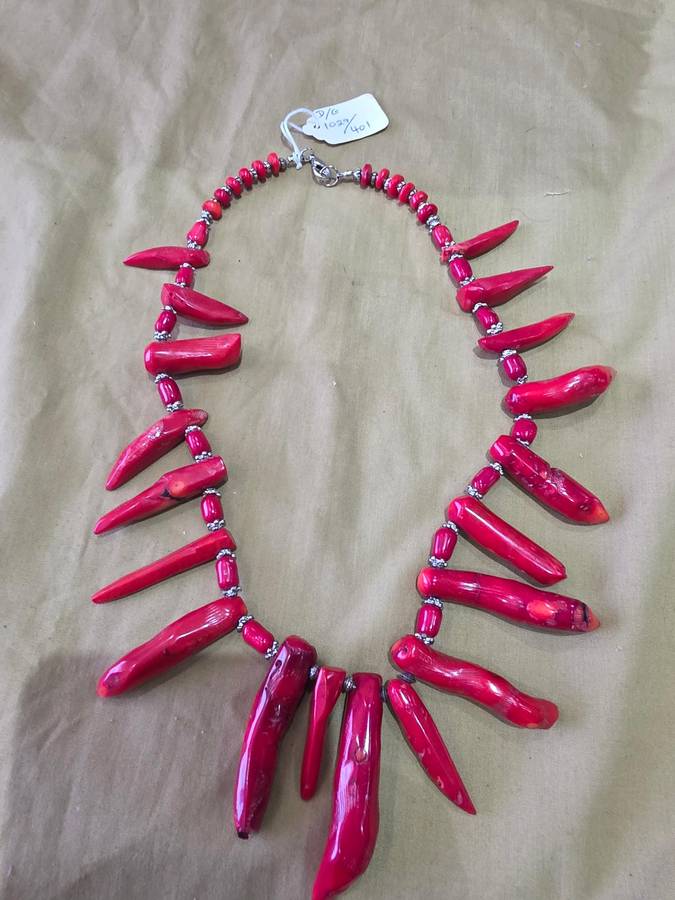 GENUINE CORAL NECKLACE