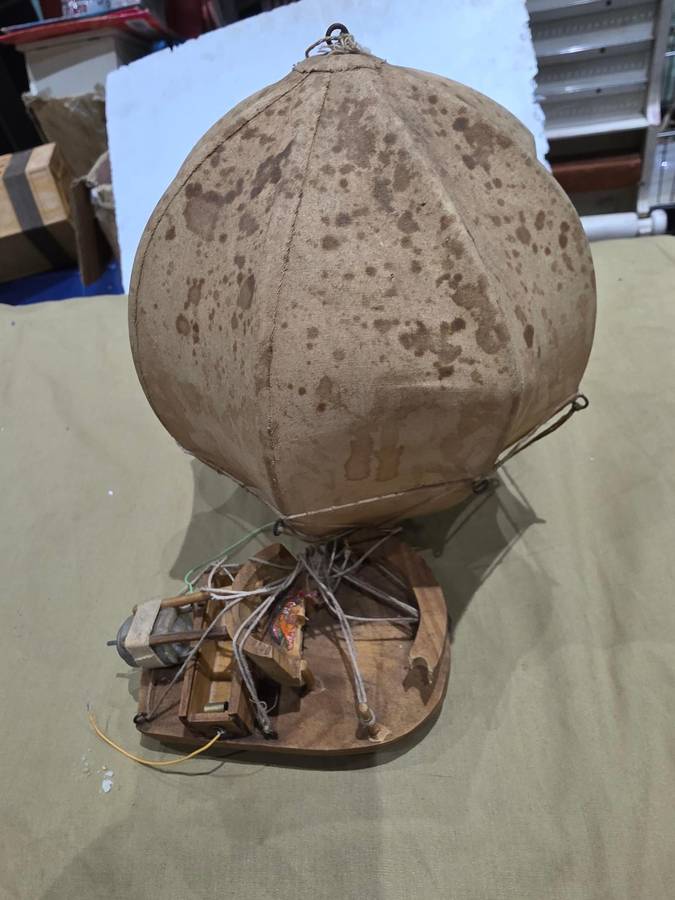 ANTIQUE HOT AIR BALLOON MODEL