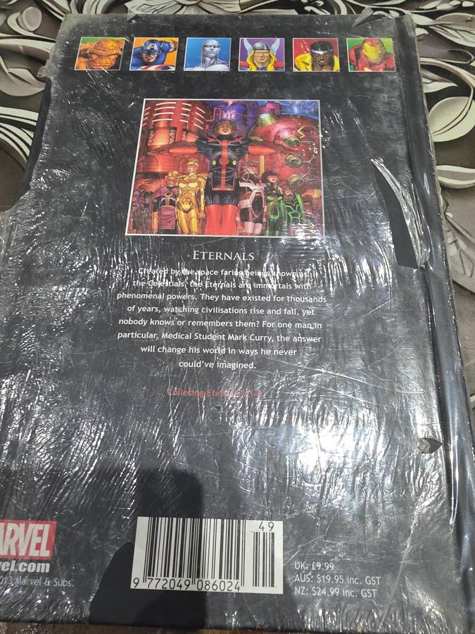 MARVEL SUPERHEROES HARDCOVER COMIC (ETERNALS)