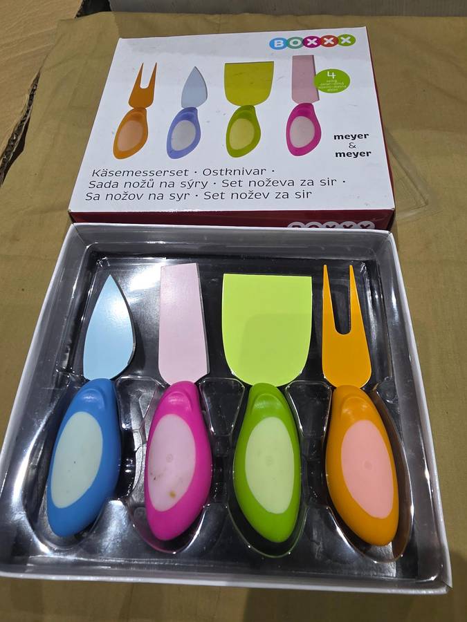 MEYER & MEYER GERMAN STEEL CHEESE KNIVES SET