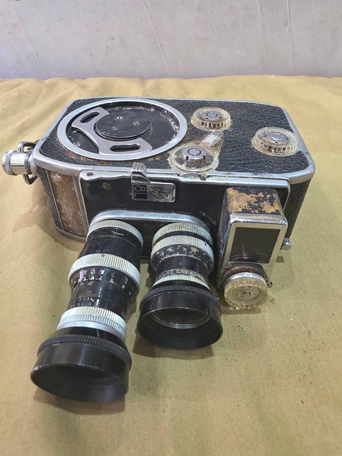 VINTAGE BOLEX PAILLARD MOVIE CAMERA