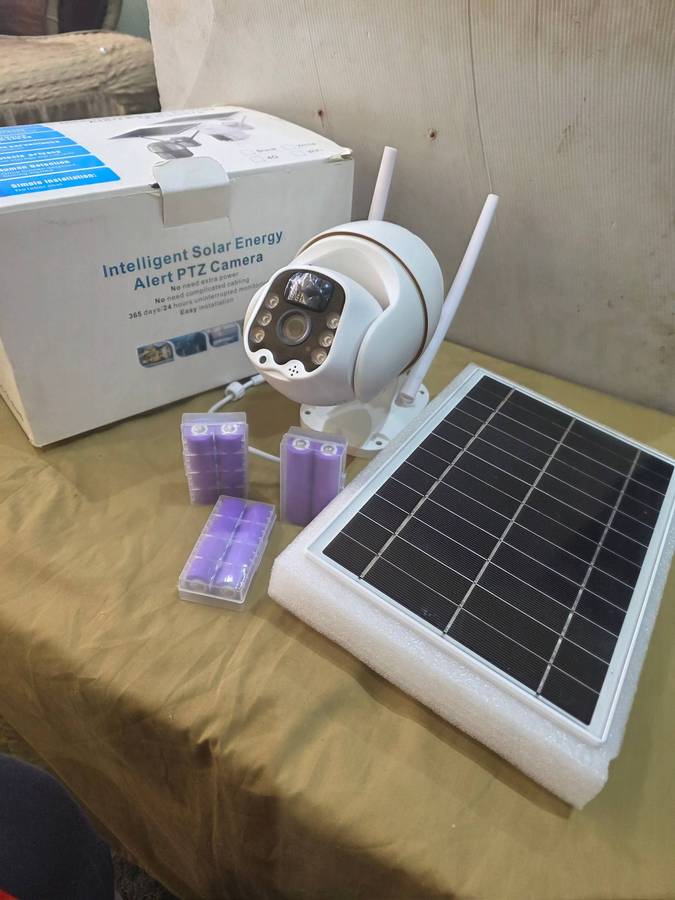 SOLAR ENERGY ALERT PTZ CAMERA