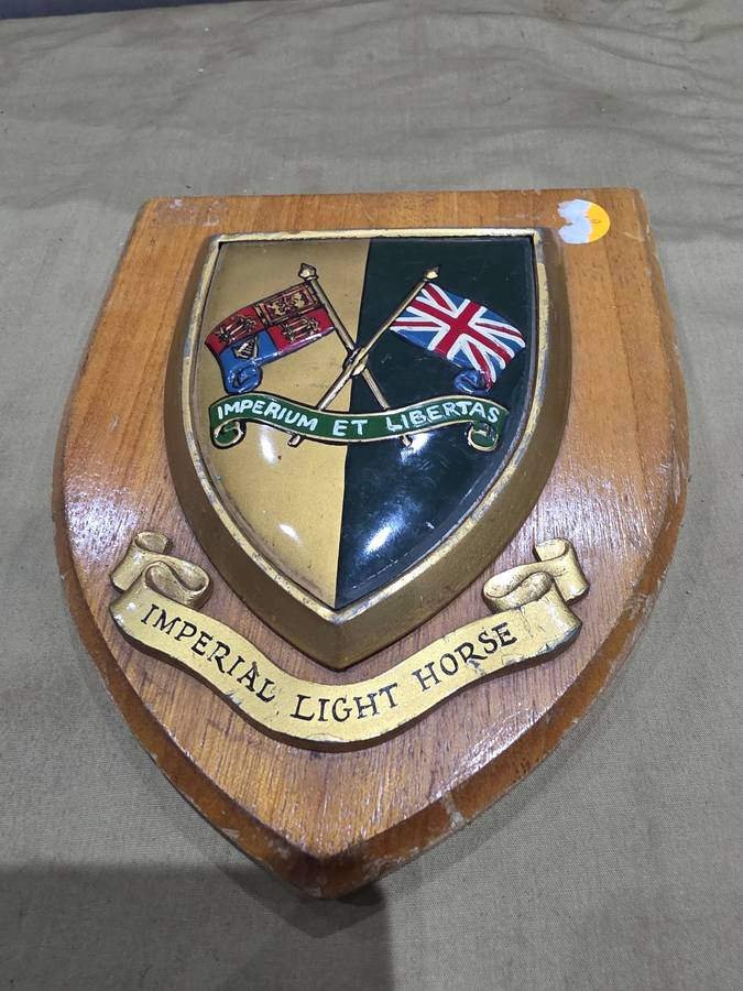 IMPERIAL LIGHT HORSE PLAQUE