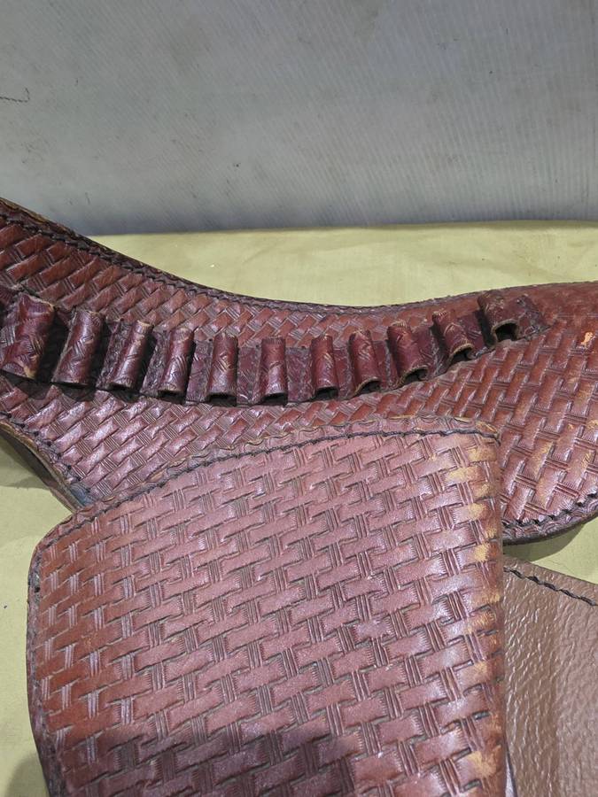 LEATHER AMMO BELT
