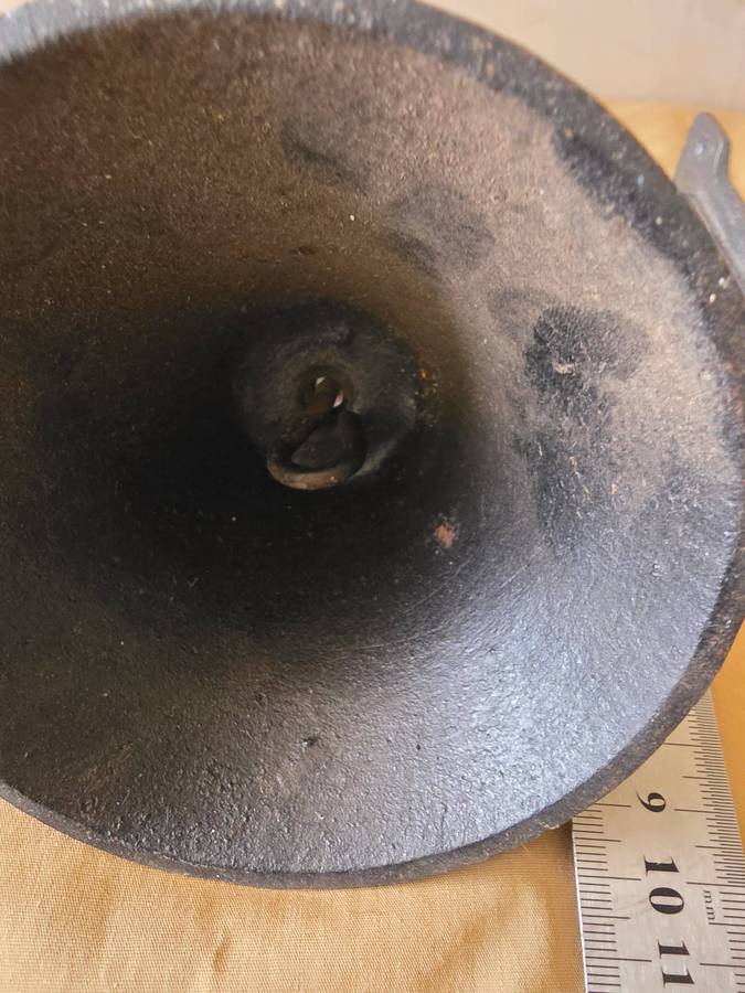 VINTAGE CAST IRON BELL