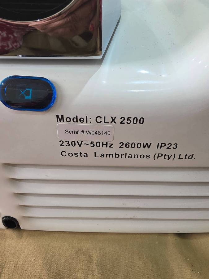 COSTA LAMBRIANOS CLX 2500 AUTOMATIC HANDRYER
