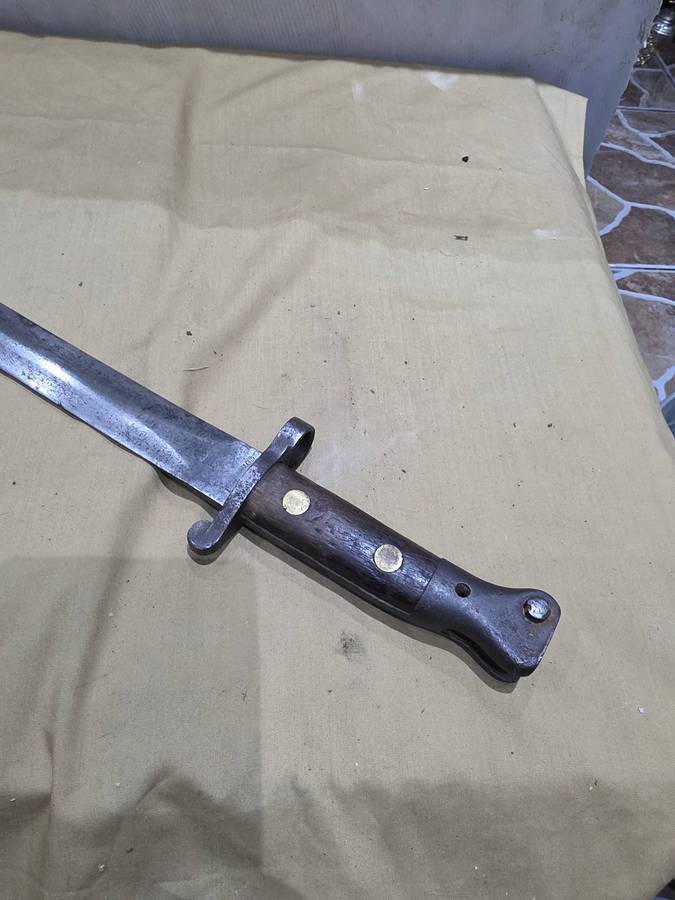 OLD MILLITARY BAYONET-SEE MARKINGS