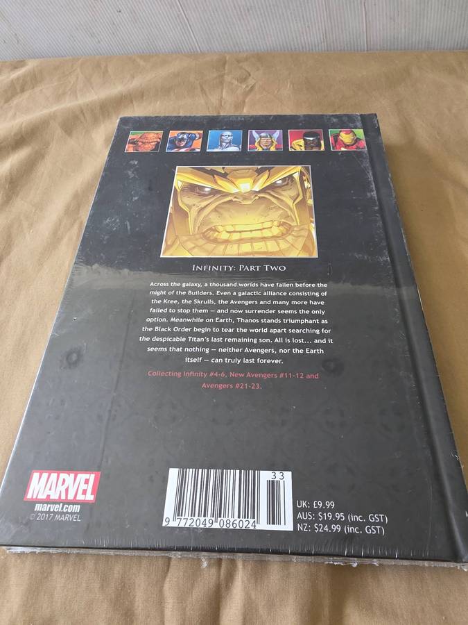 MARVEL SUPERHEROES HARDCOVER COMIC (INFINITY)PADT TWO