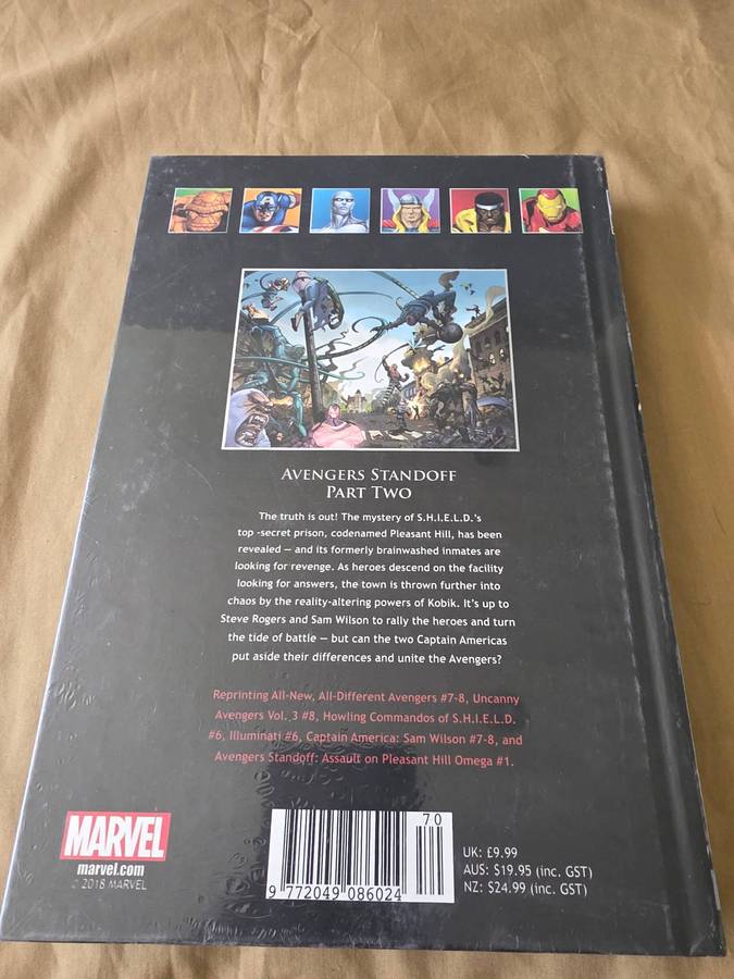 MARVEL SUPERHEROES HARDCOVER COMIC (AVENGERS STANDOFF)
