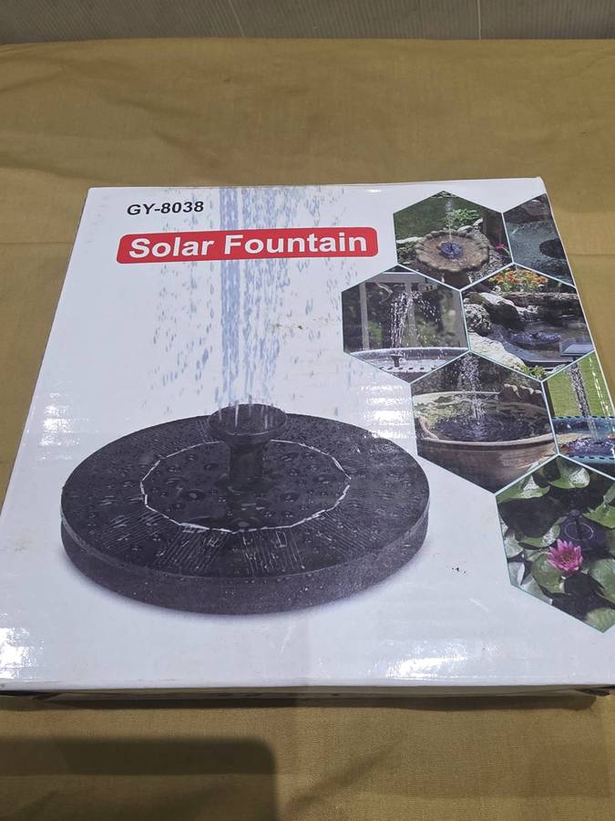 SOLAR FOUNTAIN