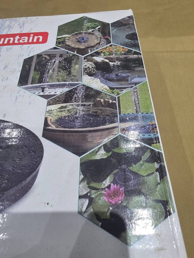 SOLAR FOUNTAIN
