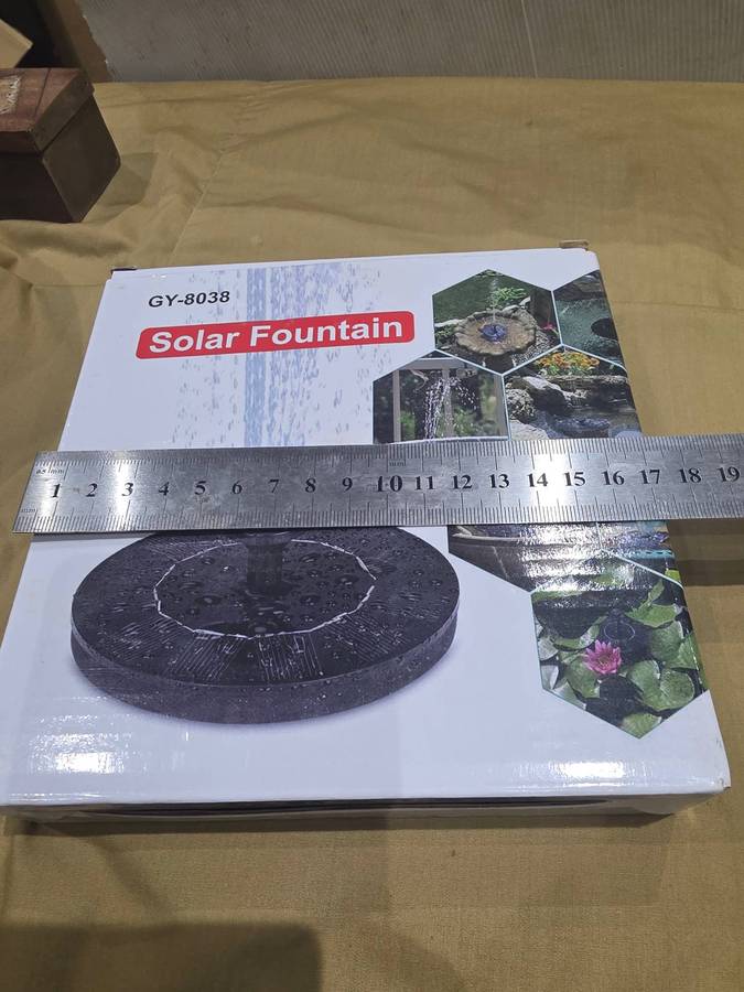 SOLAR FOUNTAIN