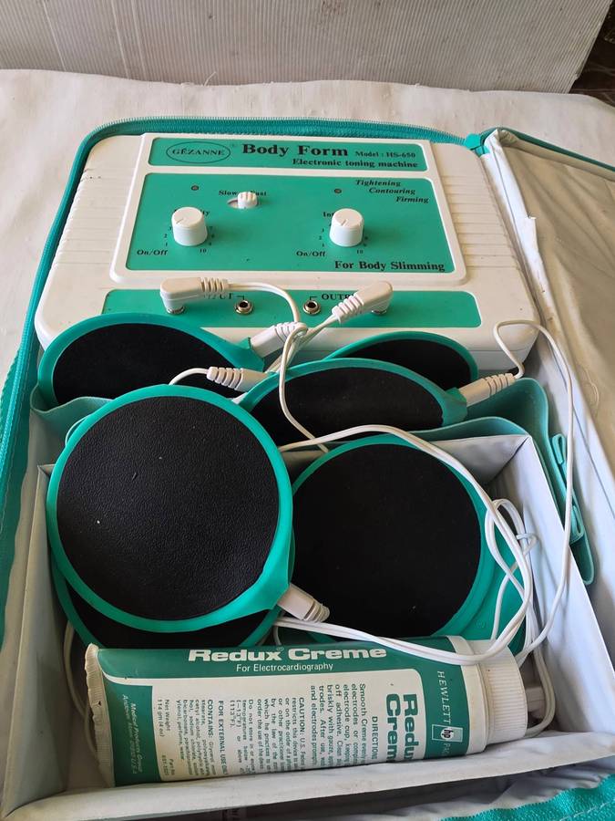 GEZANNE BODY FORM ELECTRONIC TONING MACHINE*UNUSED)