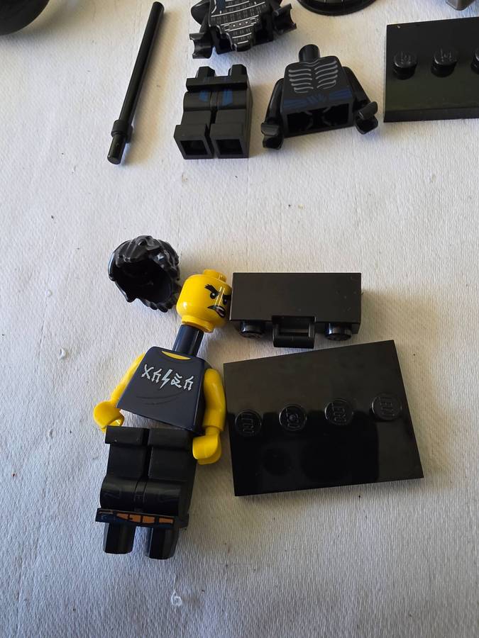 5 X LIMITED EDITION THE NINJAGO MOVIE LEGO MINFIGURES