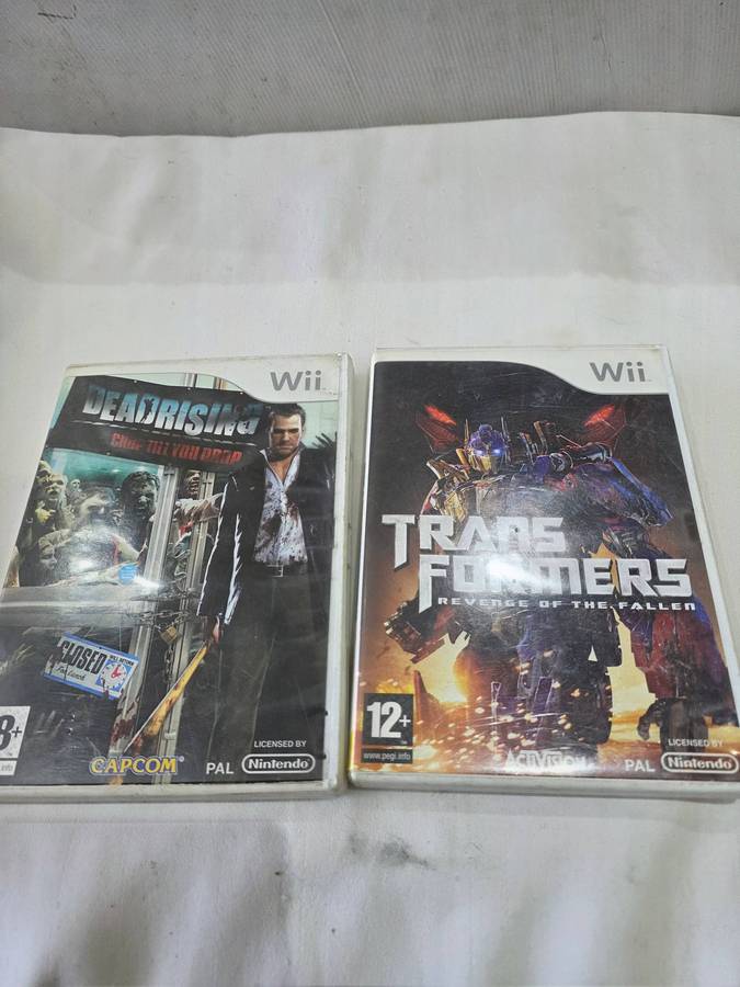 5 X NINTENDO WII GAME DISCS