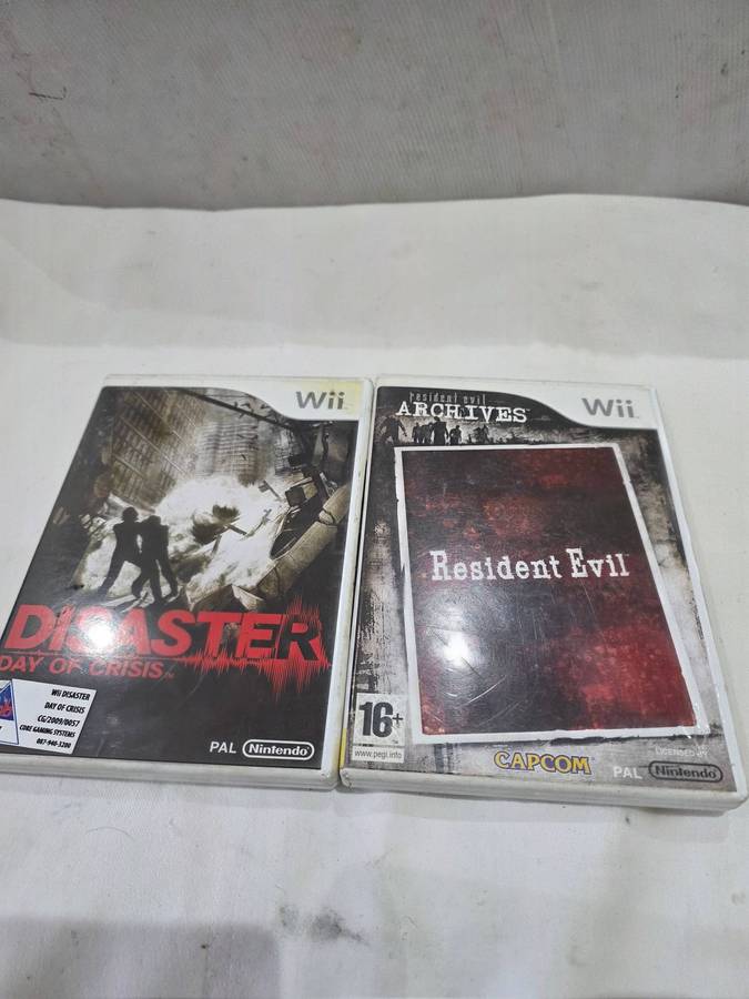 5 X NINTENDO WII GAME DISCS