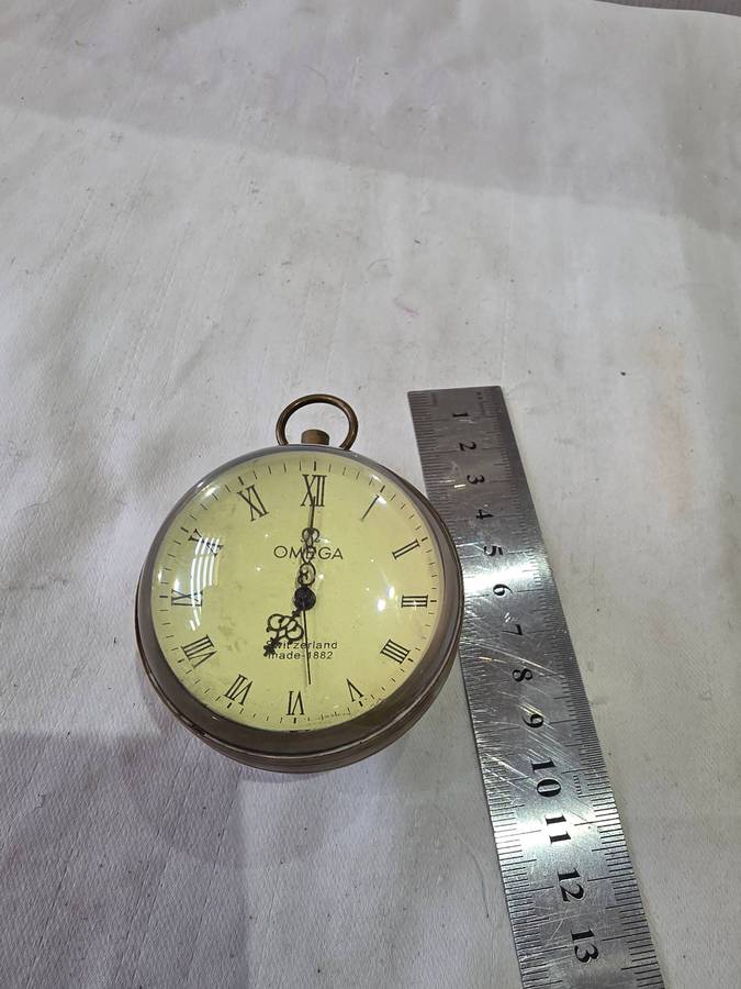 VINTAGE OMEGA BALL GLASS WATCH(RARE ITEM) MECHANICAL -SWISS MADE 1882