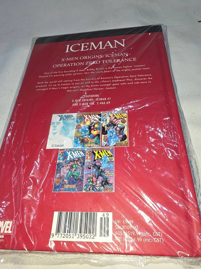 MARVEL MIGHTIEST HEROES HARDCOVER COMIC (ICEMAN)