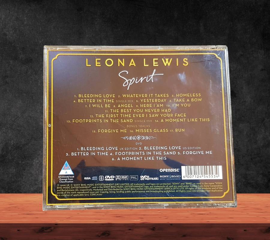 Leona Lewis  Spirit CD & DVD Special Edition