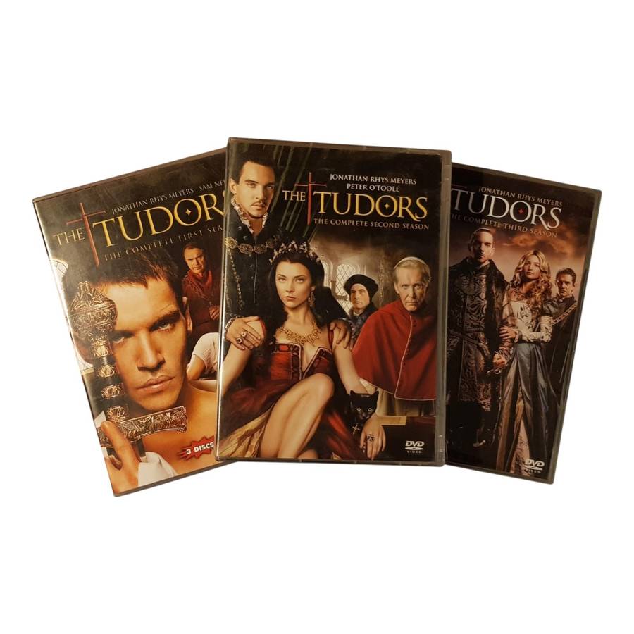 The Tudors Seasons 1 to 3 DVD Box Sets Region 2 Preloved Very Good Condition
