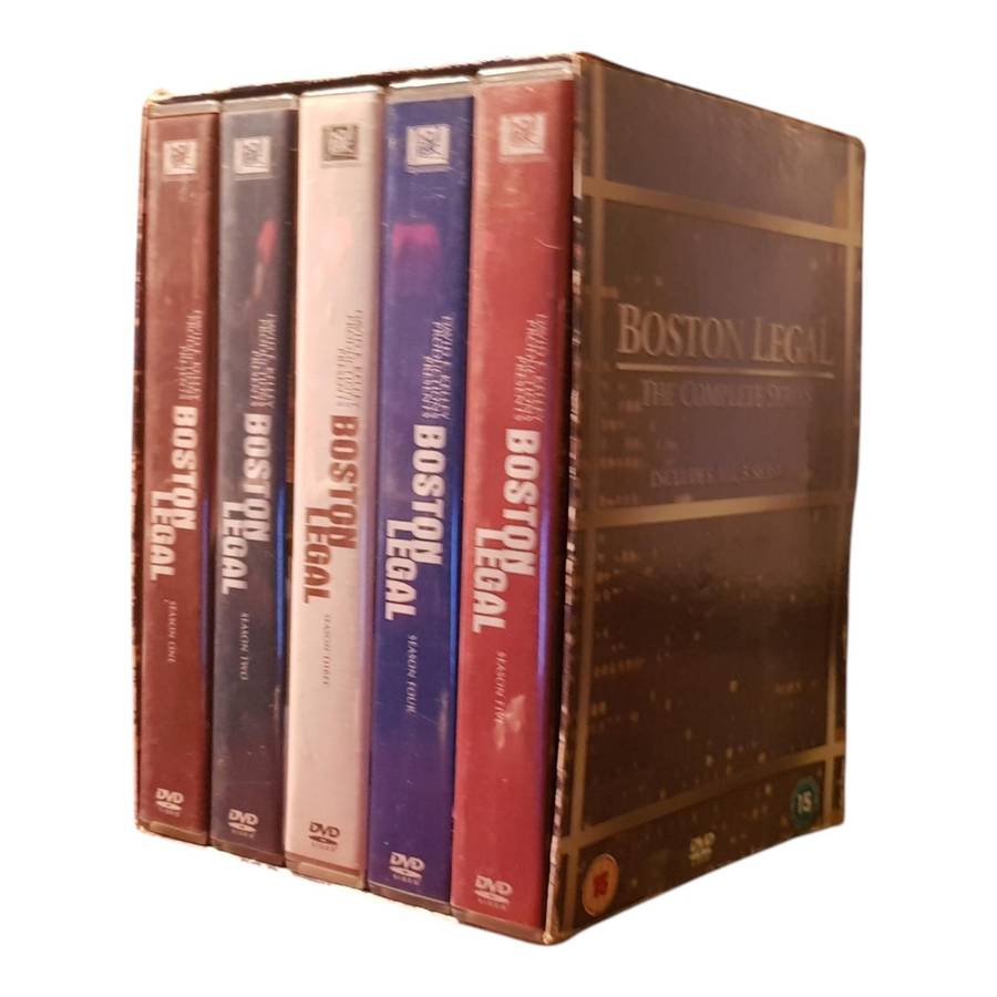 Boston Legal  The Complete Series DVD Box Set  Region 2  Very Good Condition
