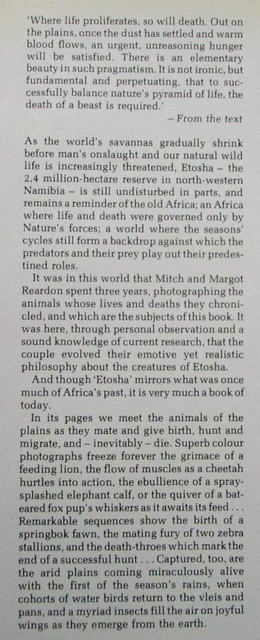 Etosha: Life & Death on an African Plain